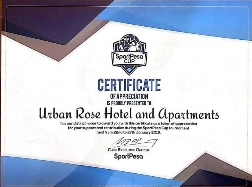 Urban Rose Hotel & Apartments Dar es Salaam Exterior foto